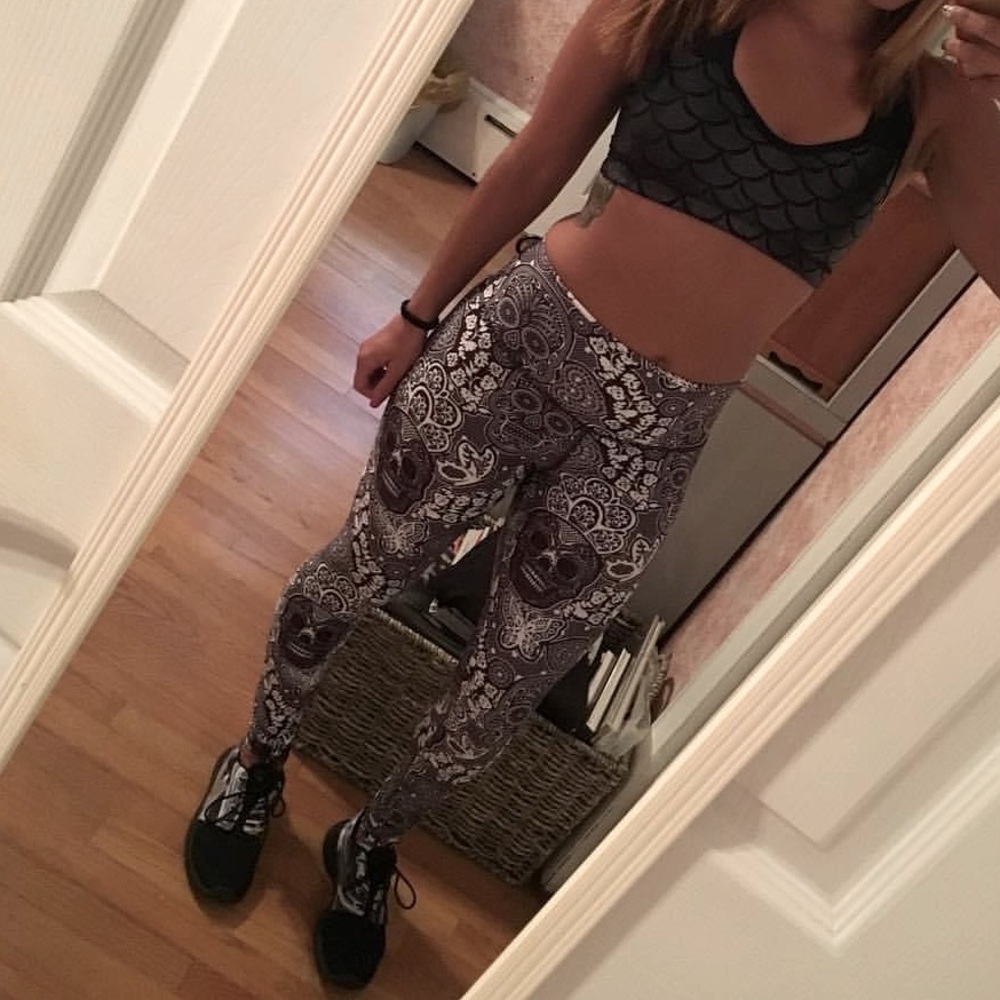 🖤💀sugar skull leggings💀🖤